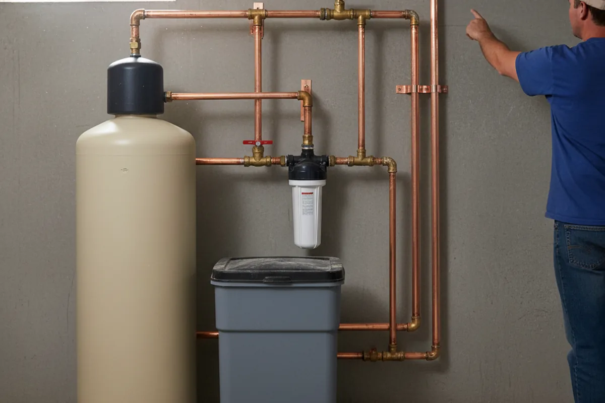 Whole-house water treatment system installed in Pine Beach